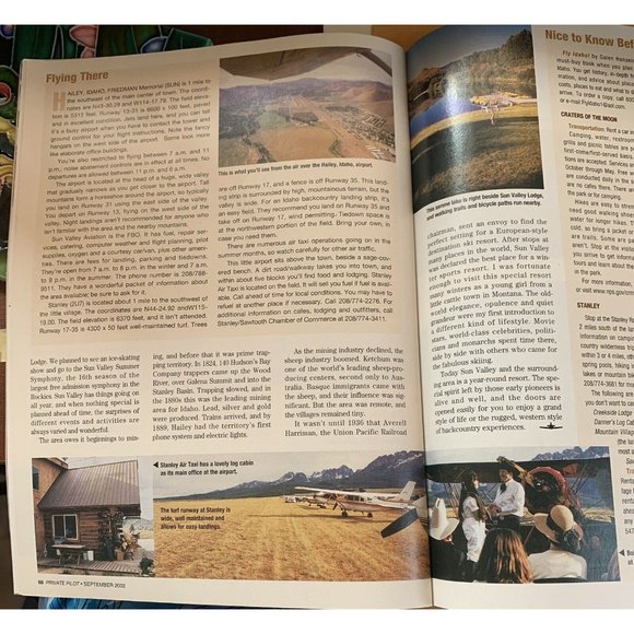 Private Pilot Aviation Magazine Sept 2002  Socata Avionics GPS Planes Flying - Picture 4 of 5